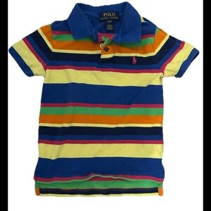 Polo by Ralph Lauren Kids Colorful Striped Polo